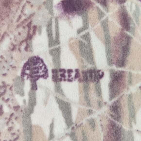 VTG 90's Mossy Oak Camo Hunting Shirt Shacket Men's Large Snap Front USA Made - Picture 9 of 11